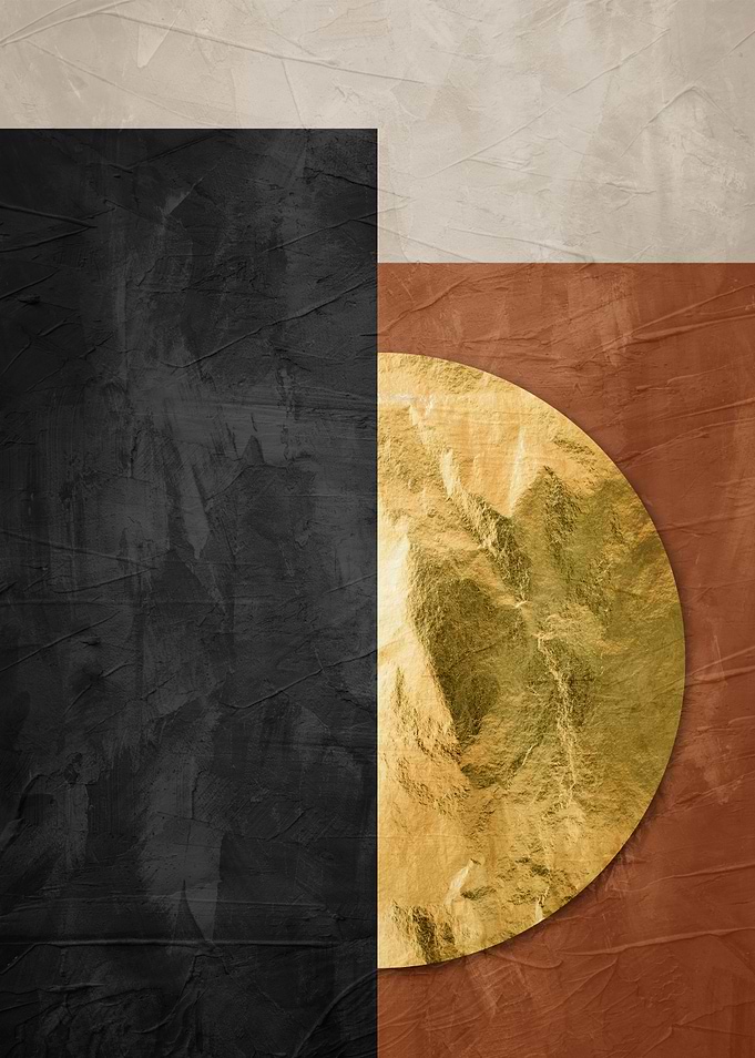 GOLD GEOMETRIC 25A