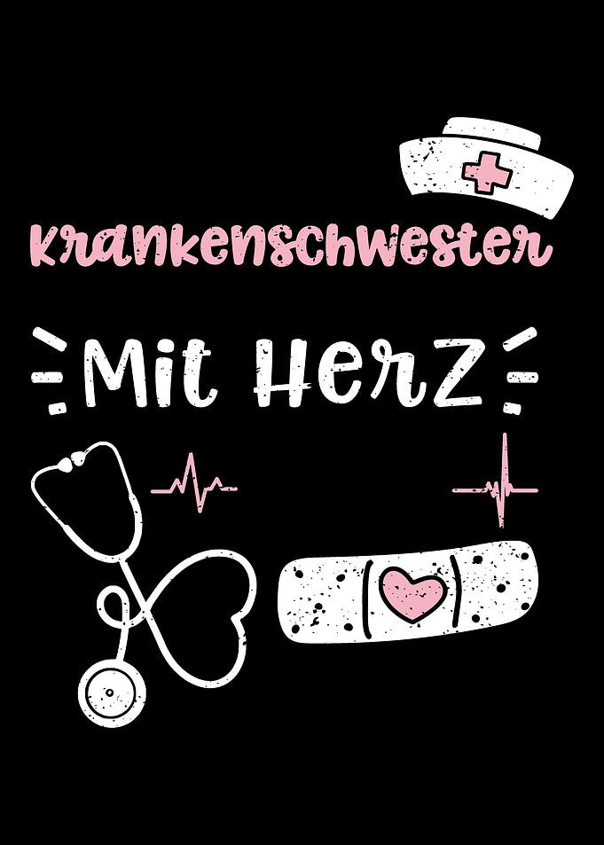 Krankenschwester Mit Herz