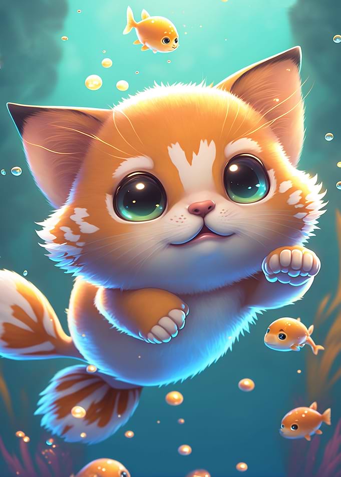 A wild catfish