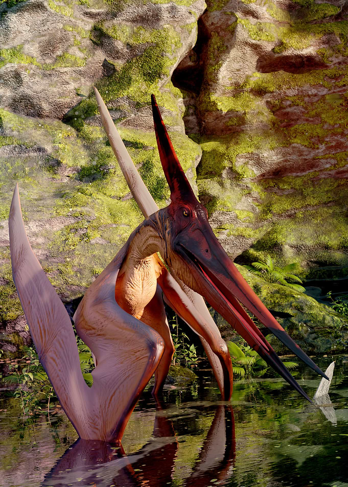 Pterodactyl dinosaur