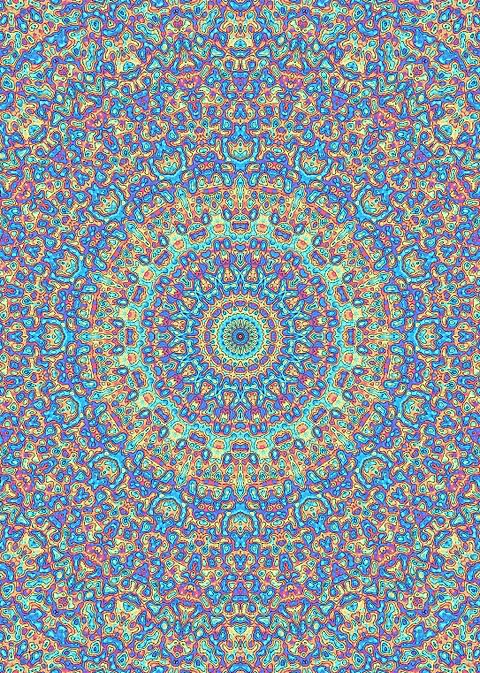 Colorful Bold Mandala