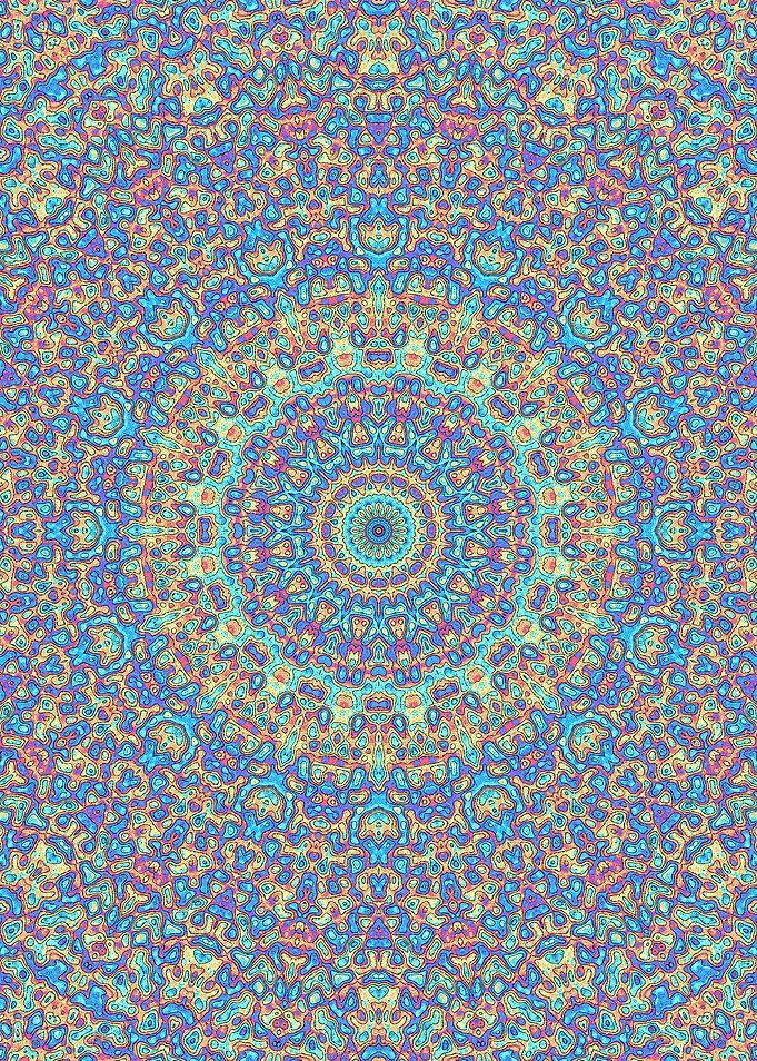 Colorful Bold Mandala