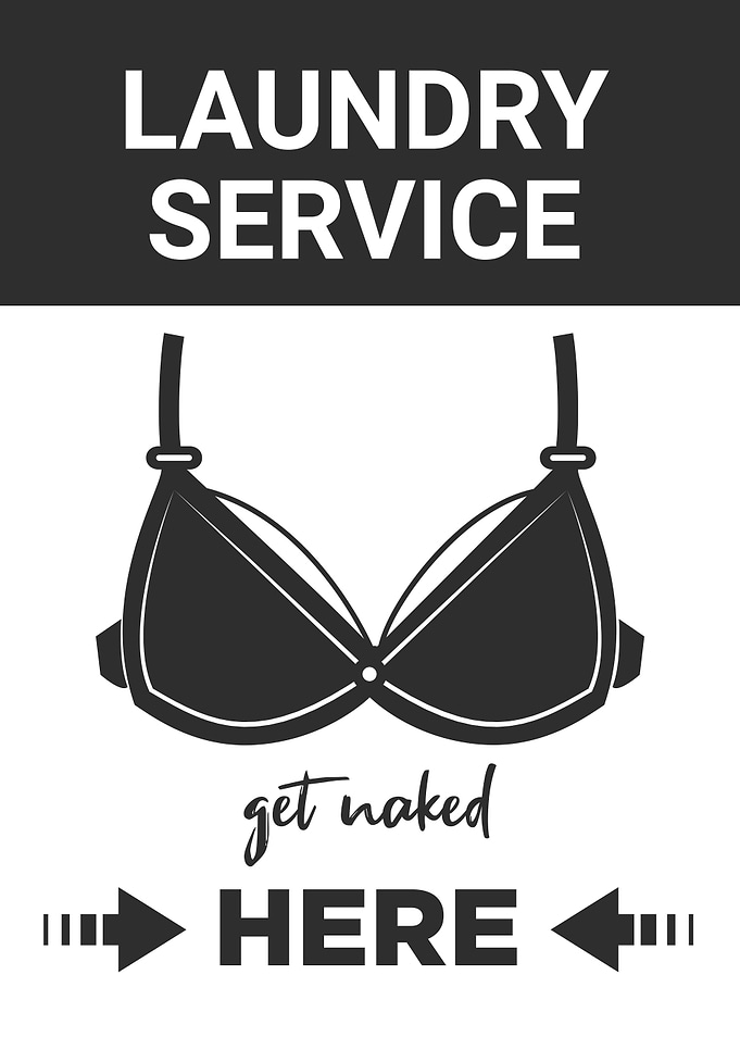 FUNNY LAUNDRY NAKED