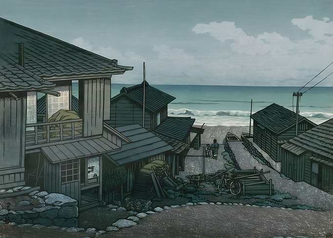 Ukiyo e Mizuki in Ibaragi