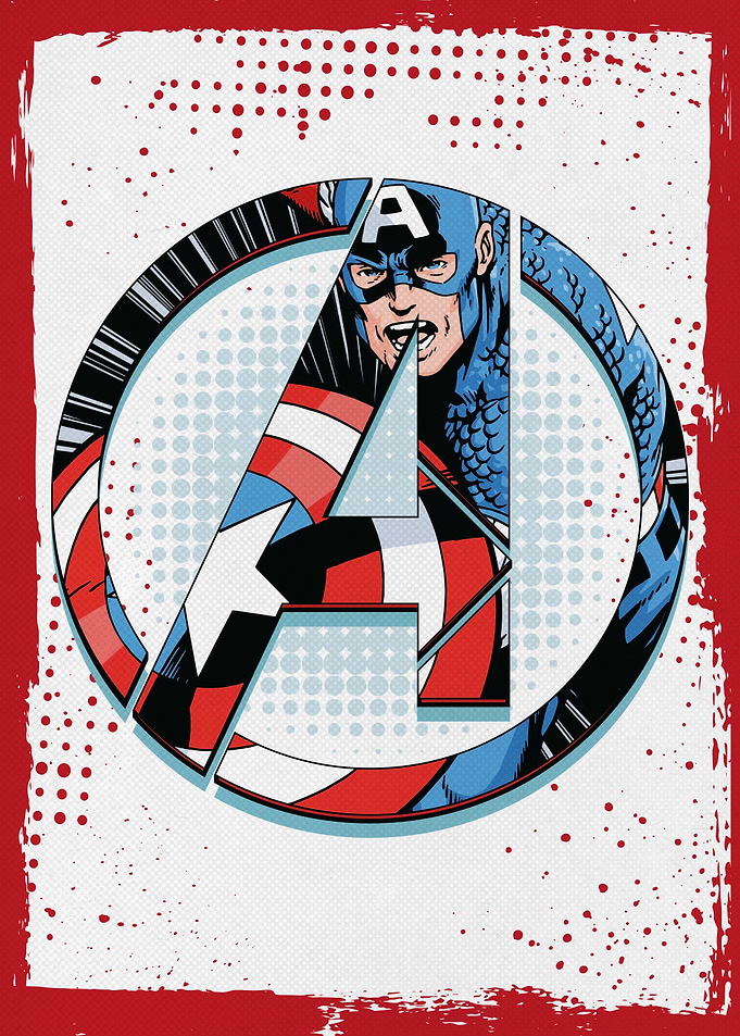Avengers Logo Cap.America