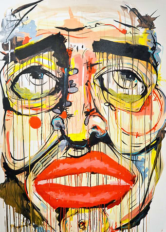 Abstract Human Face