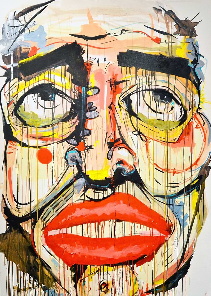 Abstract Human Face