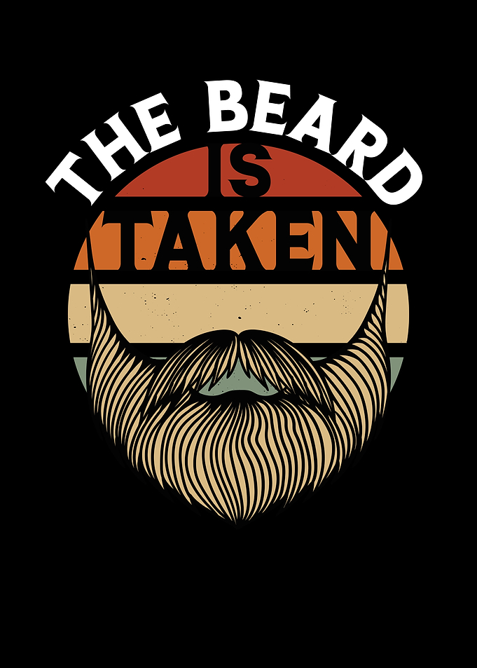 This beard is taken sunset