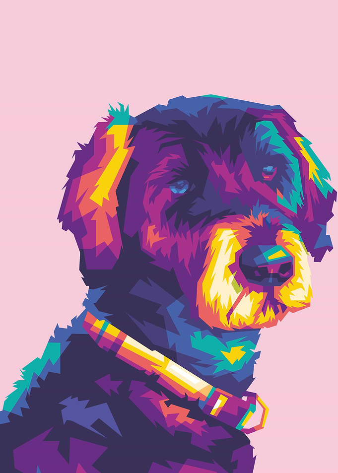 Beautifull Dogs Print