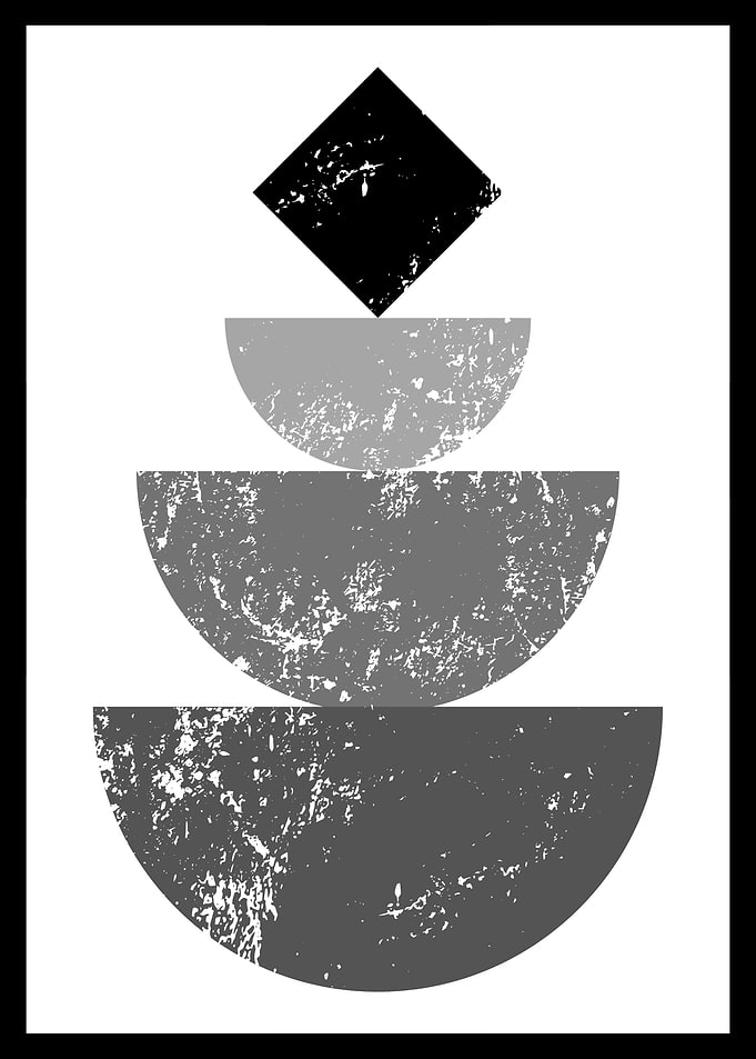 Boho Minimalist Abstract