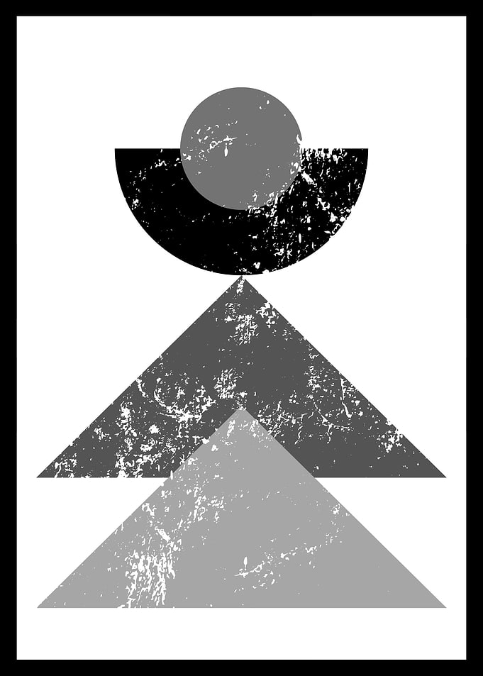 Boho Minimalist Abstract