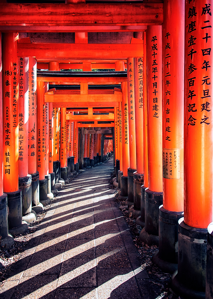 Shrine In Kyoto