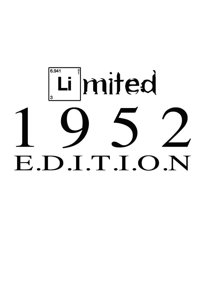 Limited Edition 1952