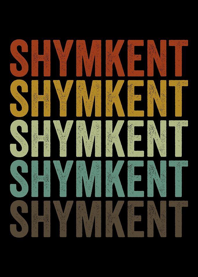 Shymkent Kazakhstan Retro
