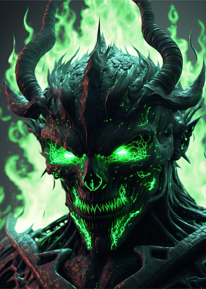 Poisen flame demon