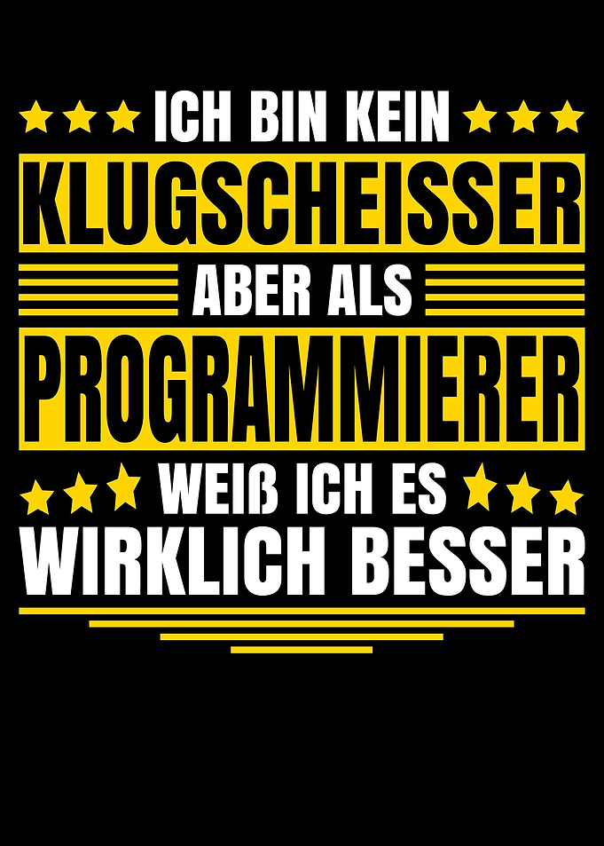 Herren Kein Klugscheisser