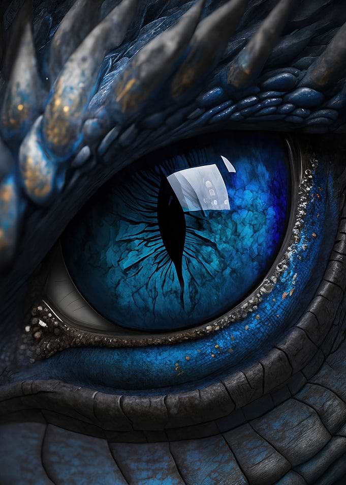 Blue Dragon Eye