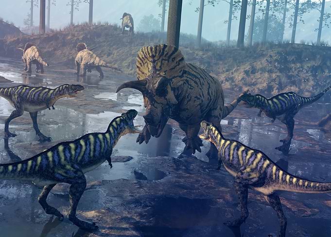 Aucasaurus Hunting