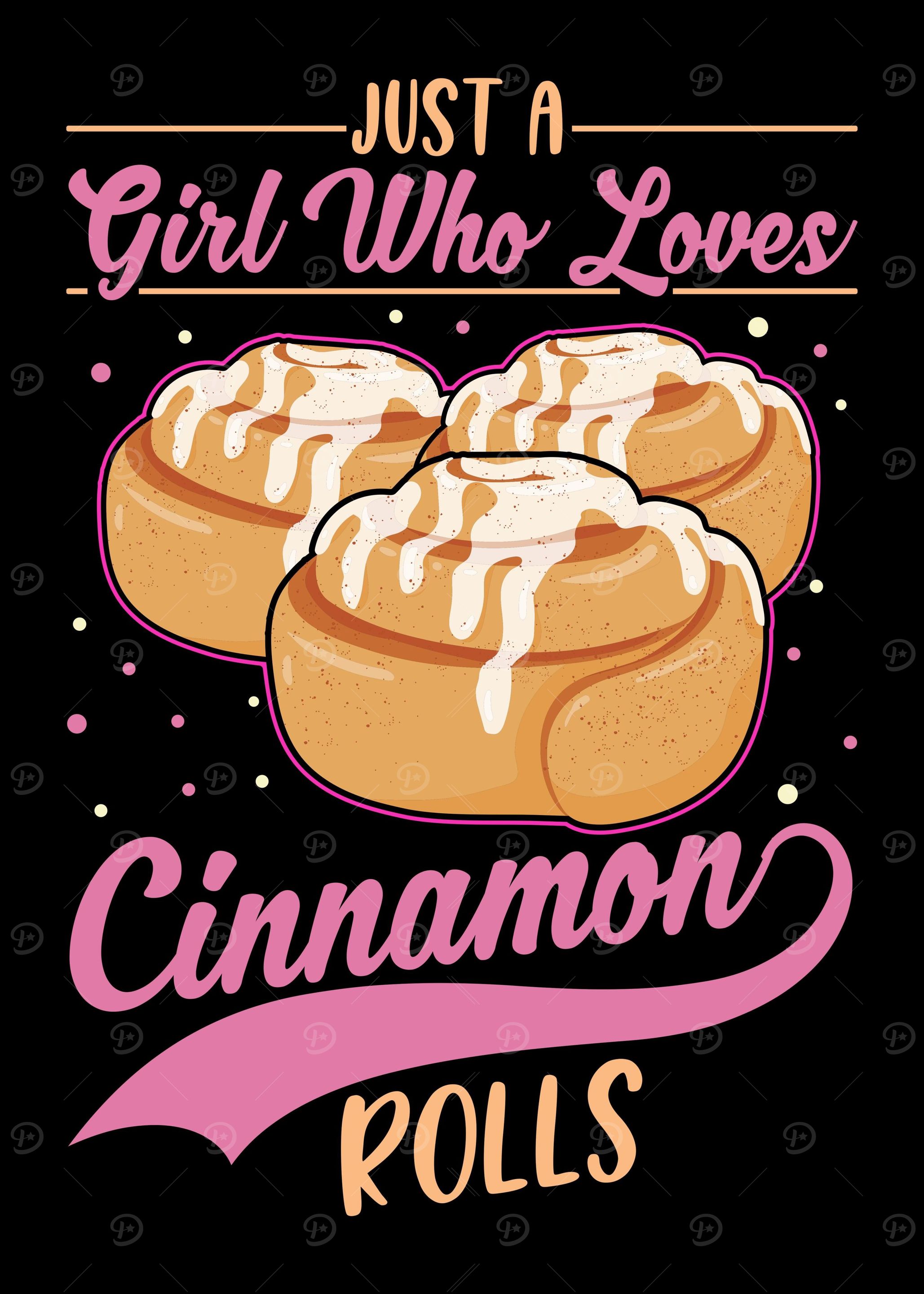 Cinnamon Rolls Girl