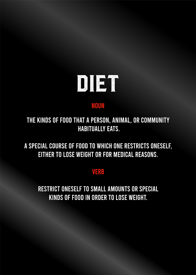 diet definition