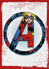 Avengers Logo Cap.Marvel
