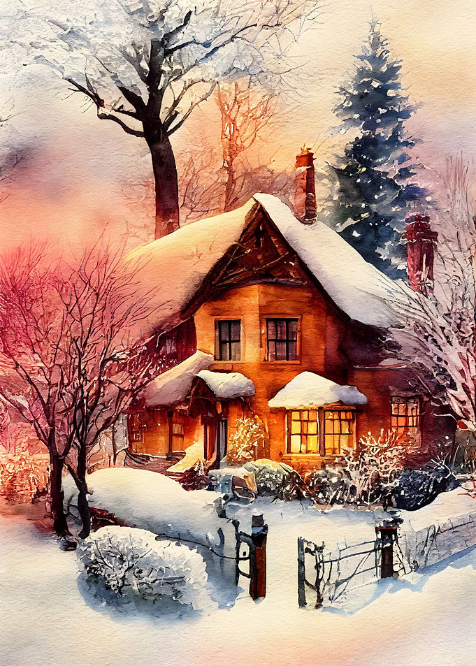 Watercolor Winter