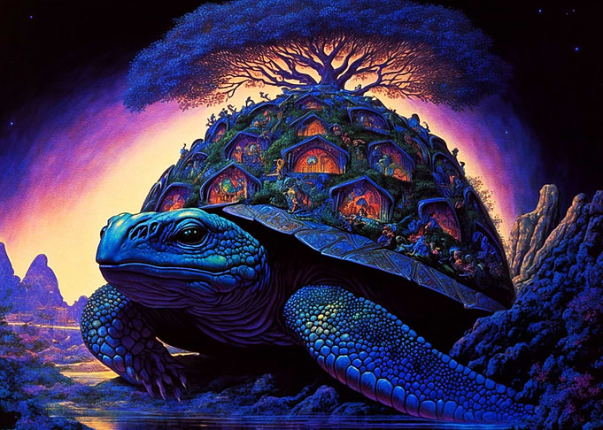 Fantasy Nature Turtle