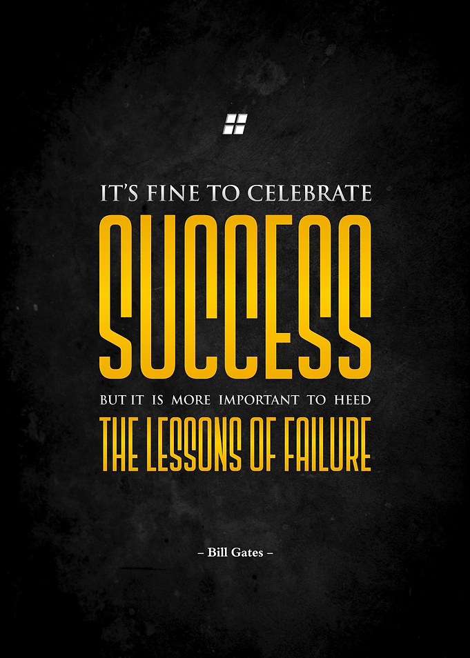 BILL GATES QUOTE SUCCESS