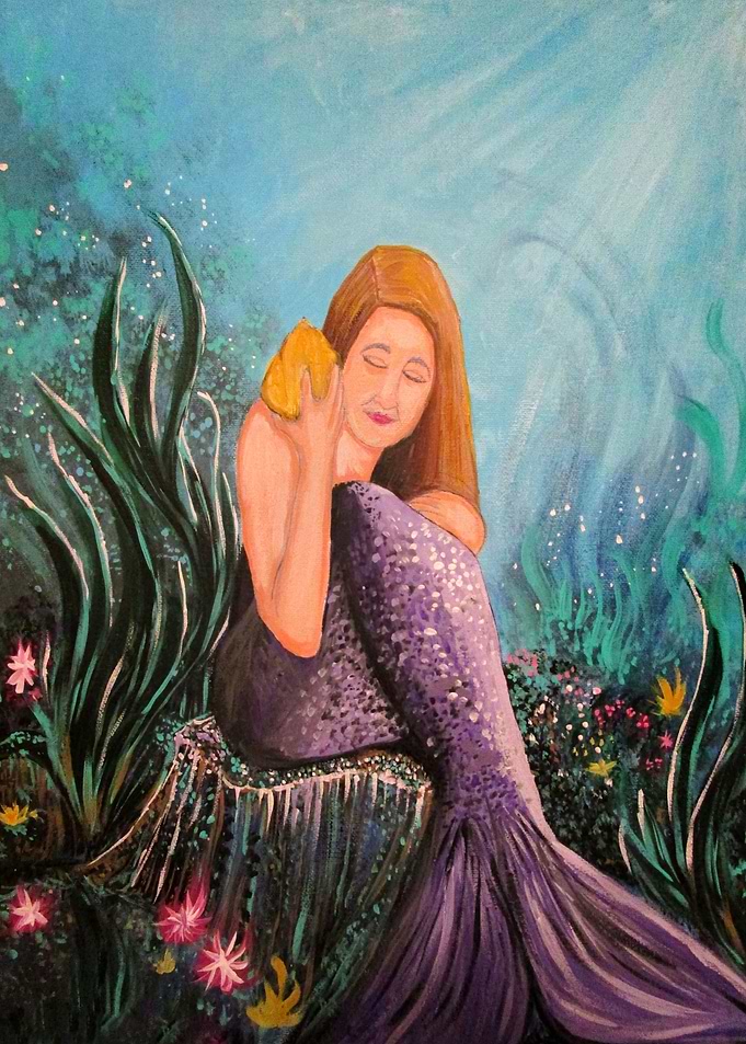 Mermaid Under The Sea