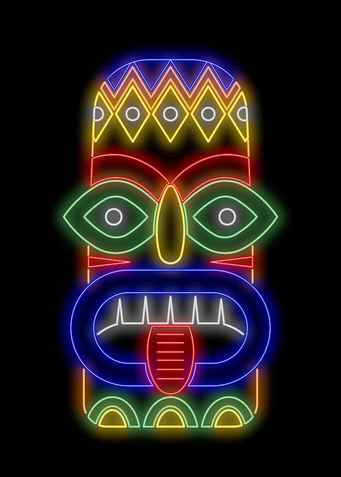 Tiki Mask 15