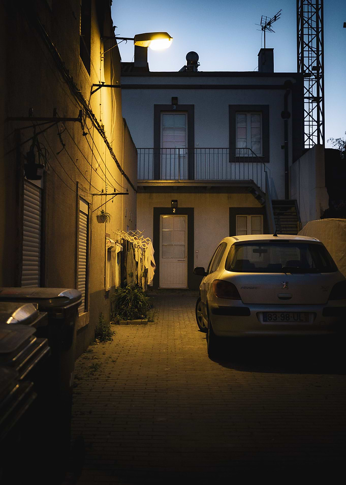Dark alley