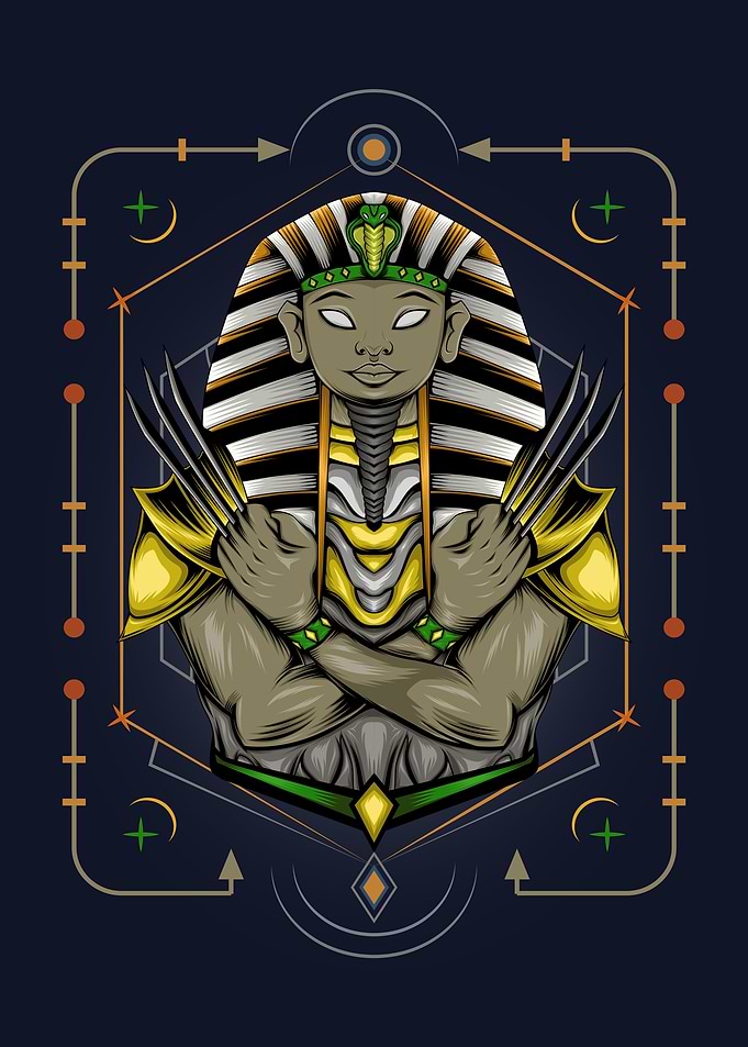 Pharaoh Tutankhamun