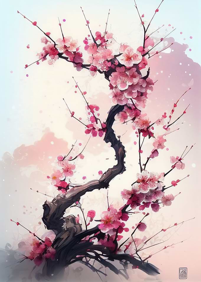Cherry Blossom Branch