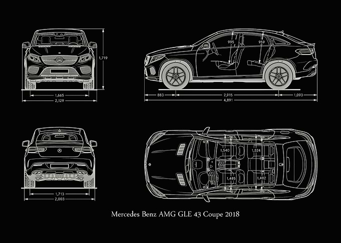 Mercedes Benz AMG GLE 43 C