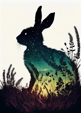 Bunny Silhouette