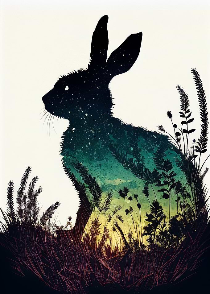 Bunny Silhouette