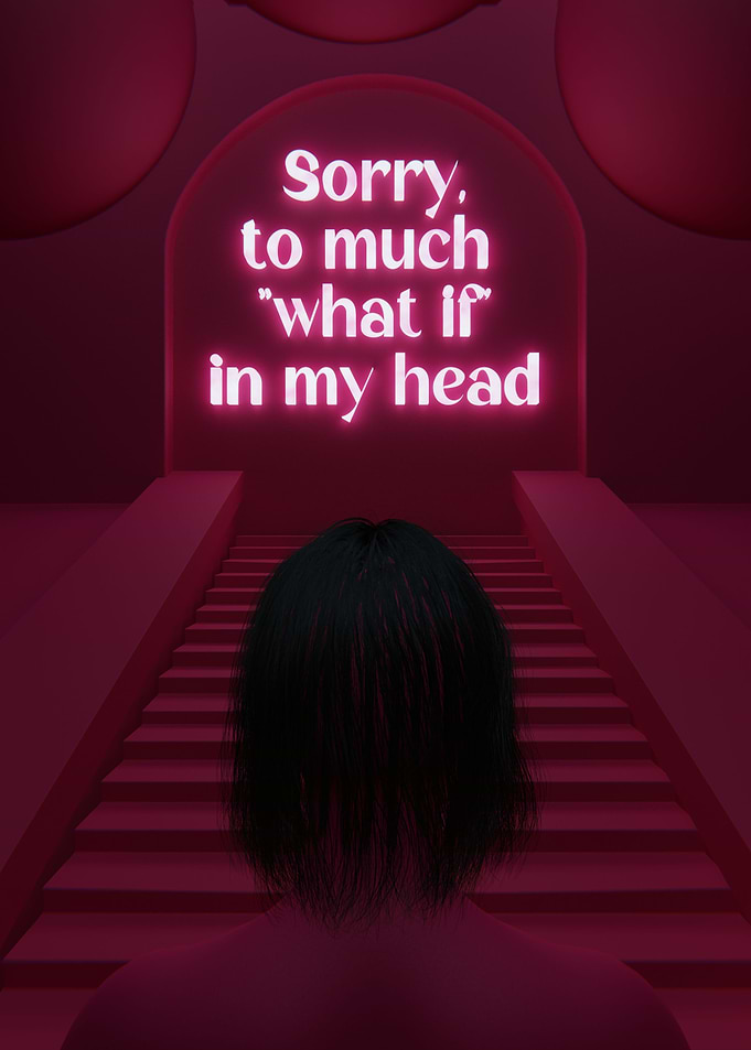 To Much Pink 3D Quote