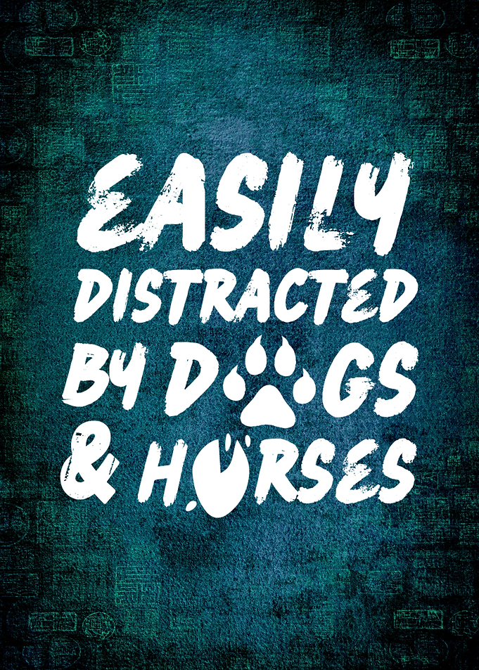 Distracted By Dogs Horses