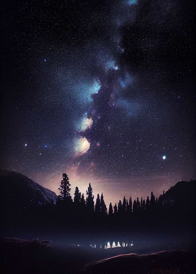 Milky way all the way