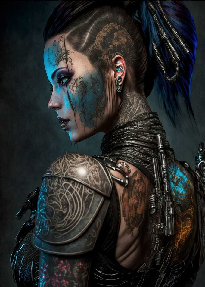 Cyber Amazon Girl