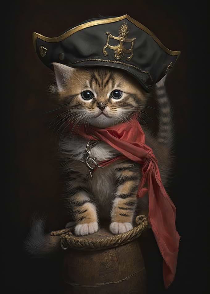 Pirate Kitten
