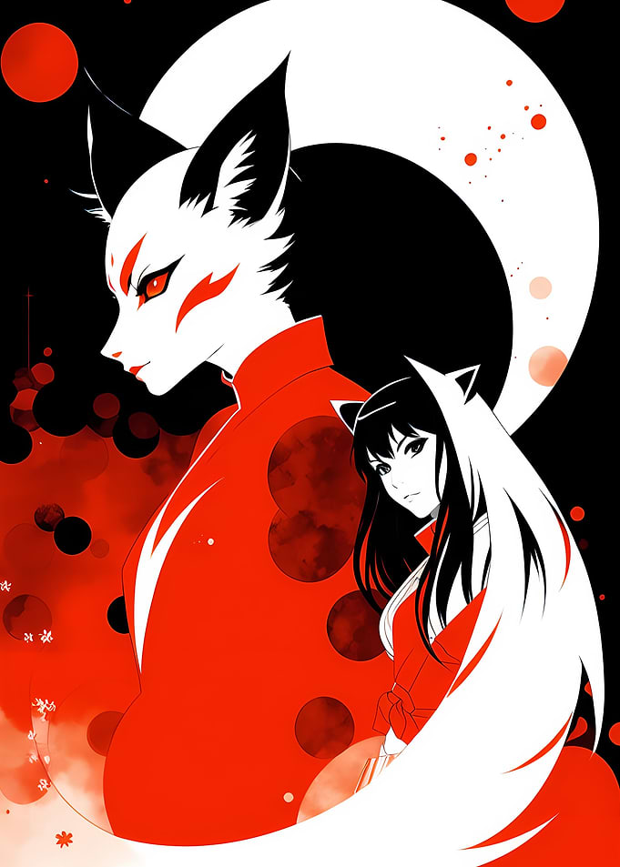 Anime fox girl