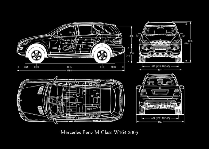 Mercedes Benz M Class W164