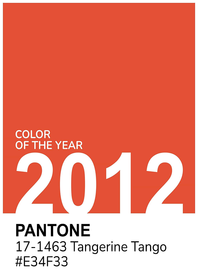 Pantone of the Year 2012