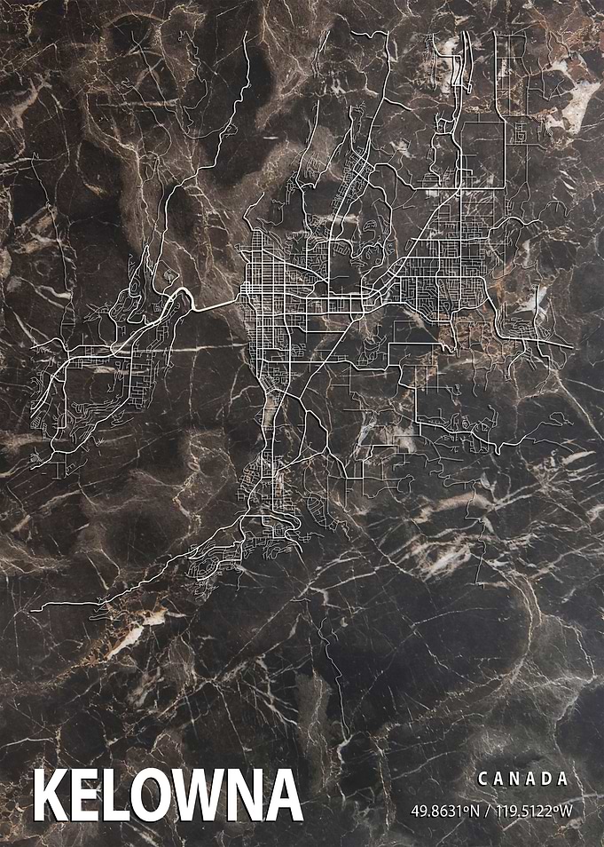 KELOWNA CITY MAP