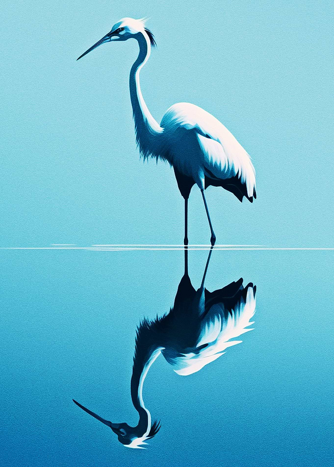 Stork illustration