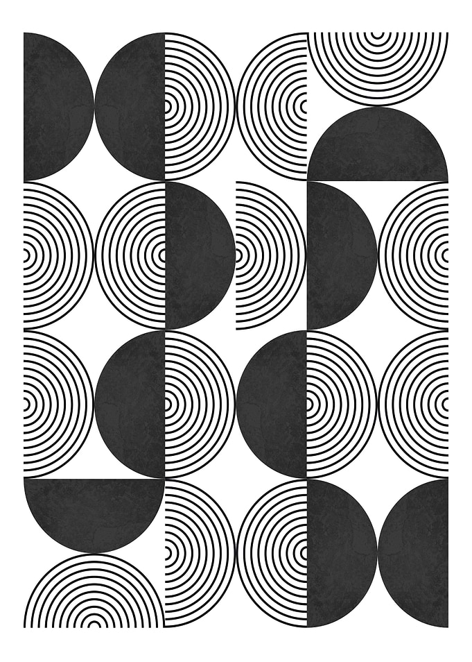 GEOMETRIC ABSTRACT 114B