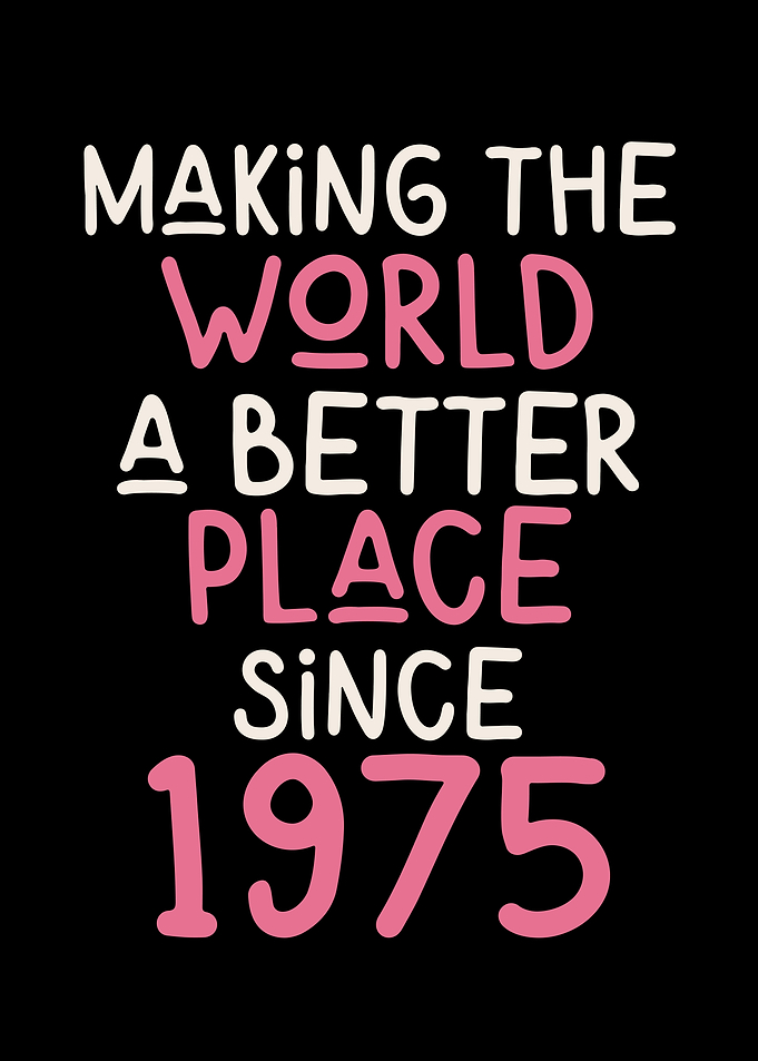 Inspiring Gift Quote 1975