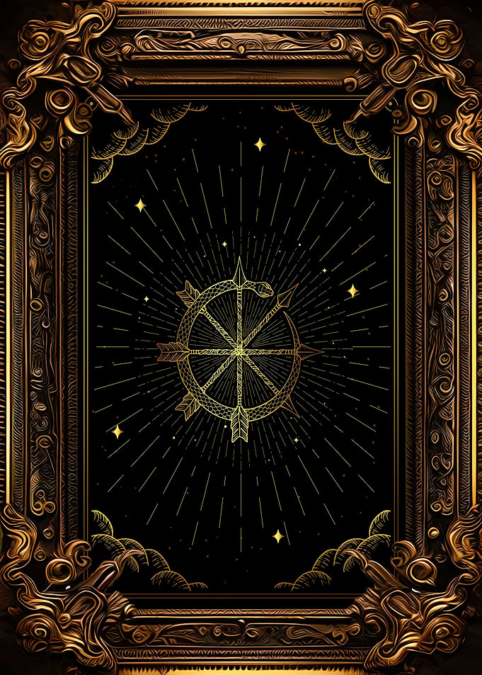 Tarot the arrow wheel