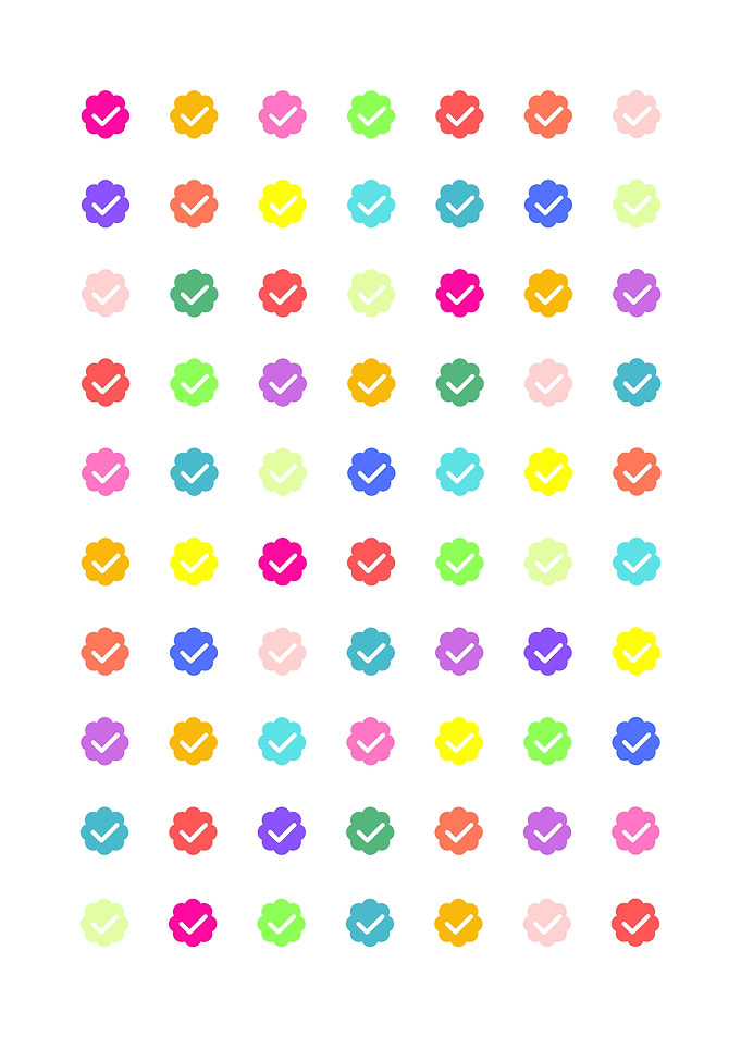Social Media Checkmark